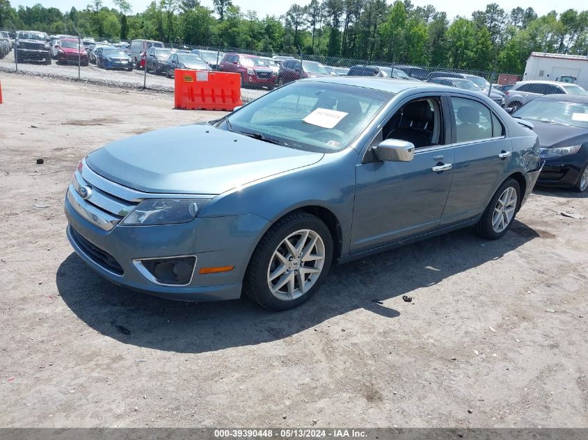 2012 Ford Fusion Sel VIN: 3FAHP0JA1CR242070 Lot: 39390448