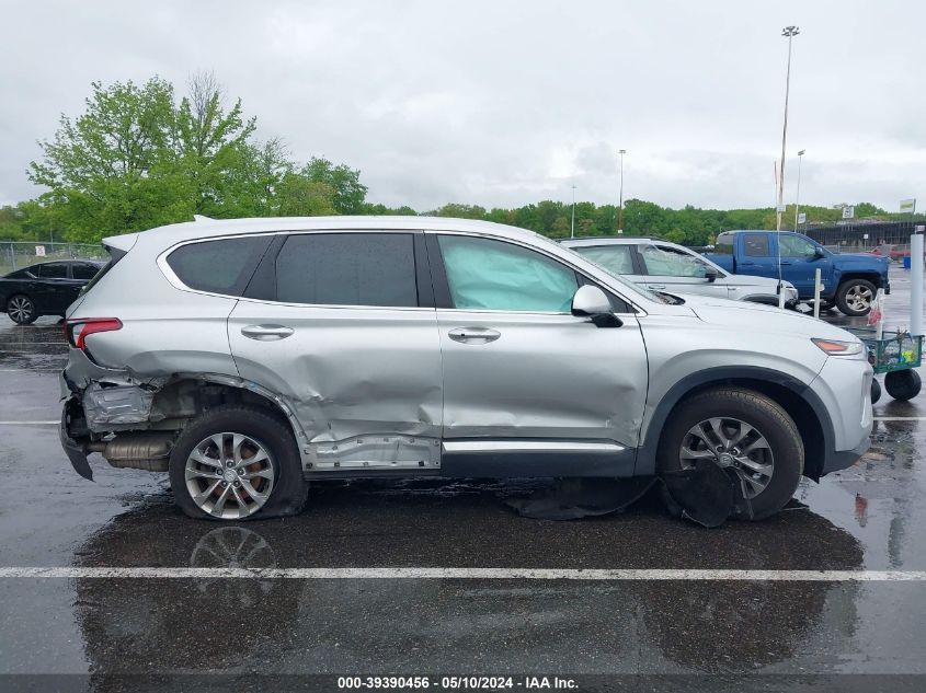 2019 Hyundai Santa Fe Sel VIN: 5NMS3CAD7KH133344 Lot: 39390456