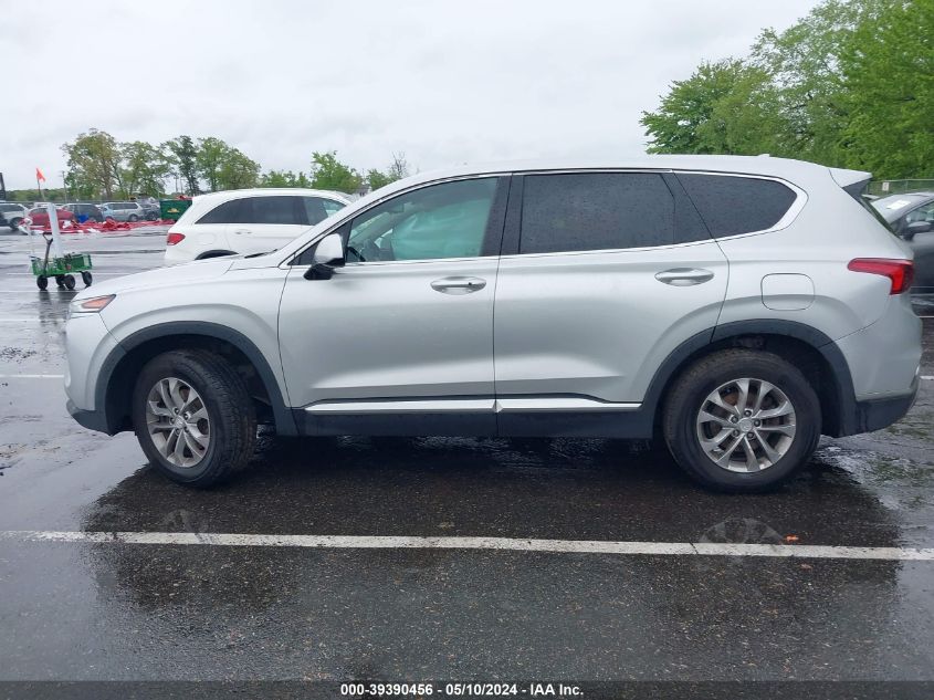 2019 Hyundai Santa Fe Sel VIN: 5NMS3CAD7KH133344 Lot: 39390456