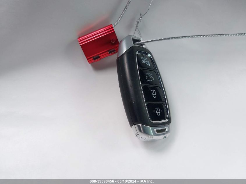 2019 Hyundai Santa Fe Sel VIN: 5NMS3CAD7KH133344 Lot: 39390456