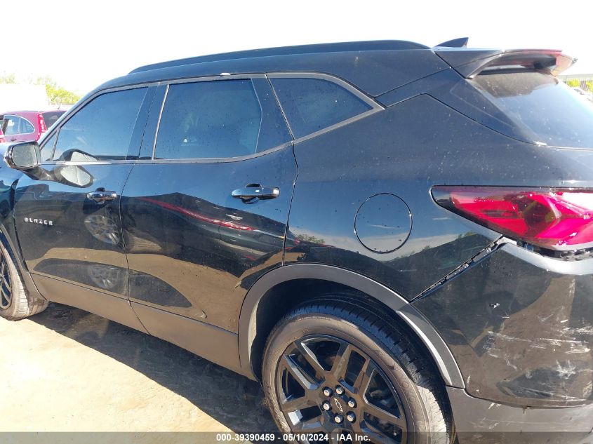 2020 Chevrolet Blazer Awd 3Lt VIN: 3GNKBJRS8LS652219 Lot: 39390459