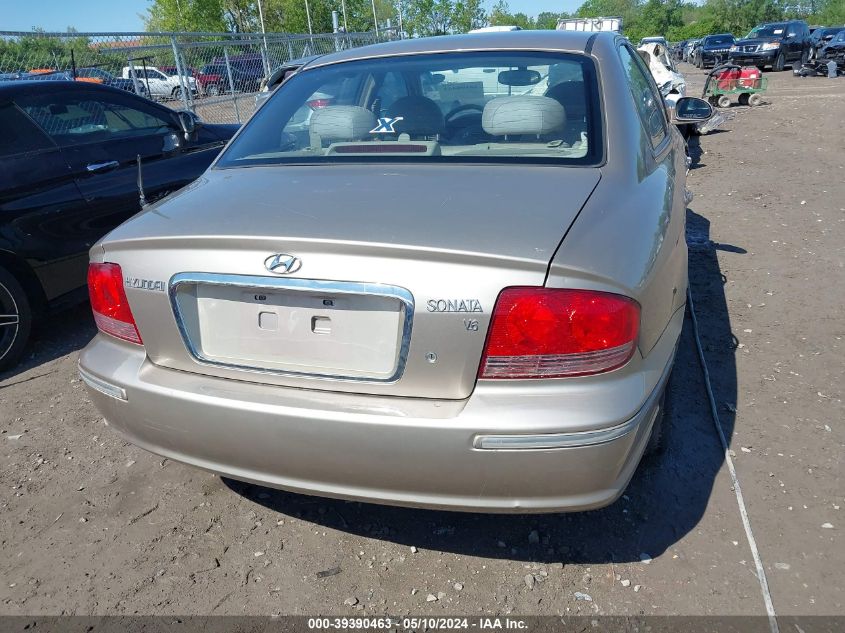 2005 Hyundai Sonata Gls/Lx VIN: KMHWF35H75A166652 Lot: 39390463