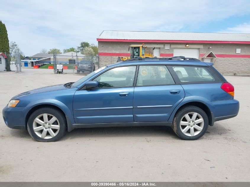 2007 Subaru Outback 2.5I Limited VIN: 4S4BP62C177315739 Lot: 39390466