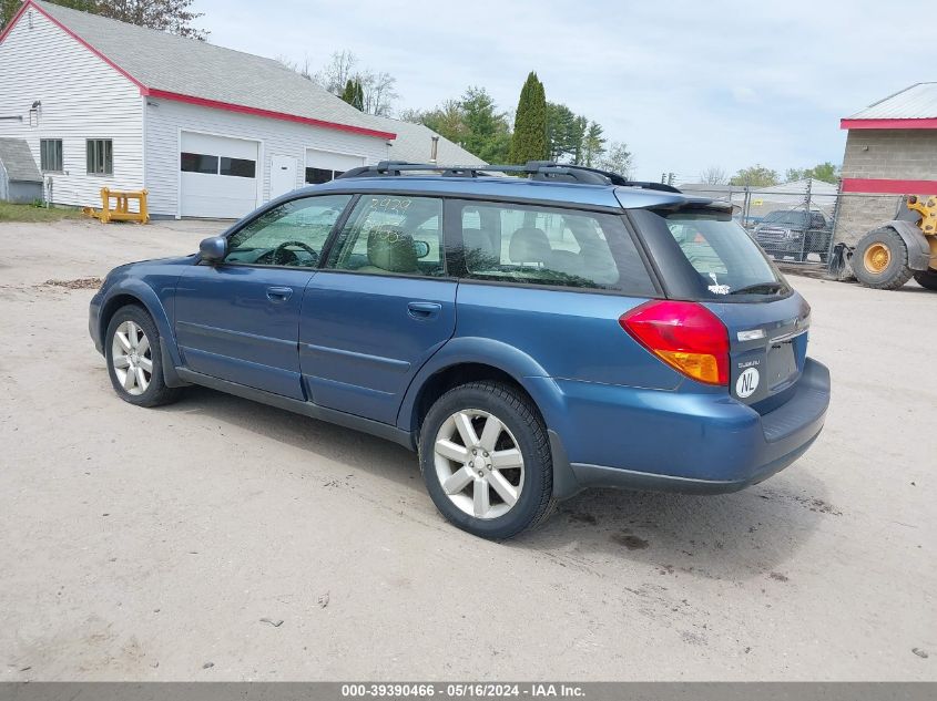 2007 Subaru Outback 2.5I Limited VIN: 4S4BP62C177315739 Lot: 39390466