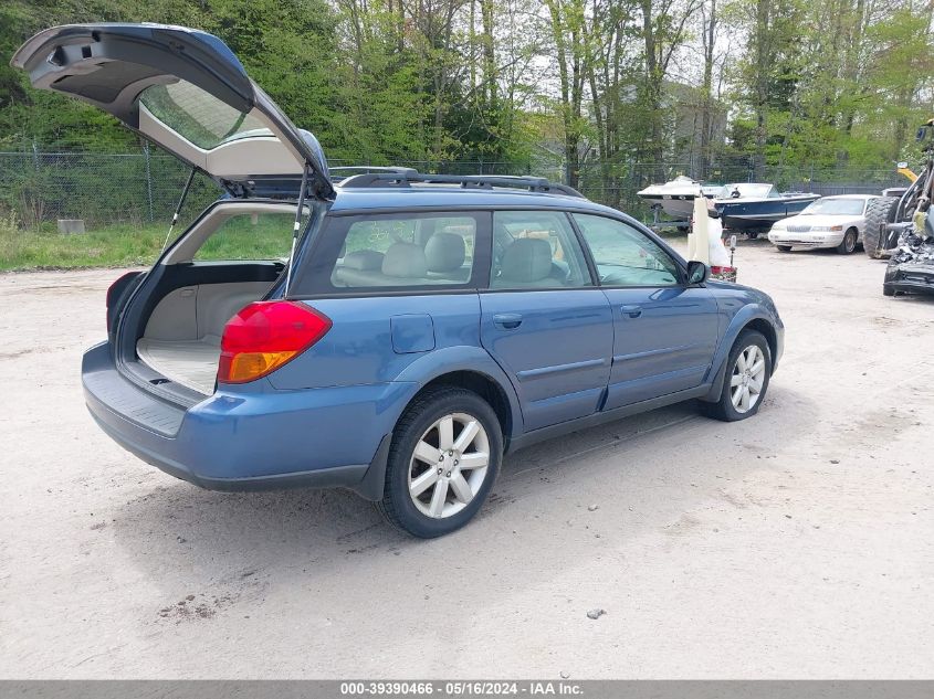 2007 Subaru Outback 2.5I Limited VIN: 4S4BP62C177315739 Lot: 39390466