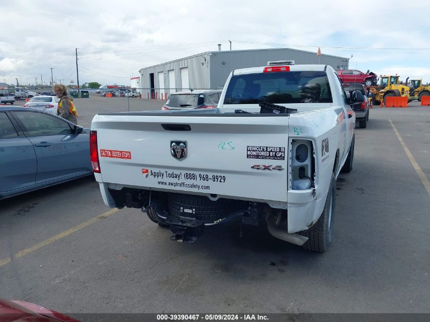 2022 Ram 1500 Classic Tradesman Regular Cab 4X4 8' Box VIN: 3C6JR7DG9NG440481 Lot: 39390467