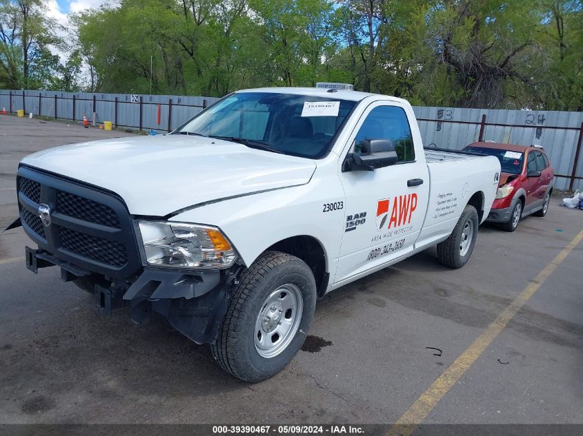 2022 Ram 1500 Classic Tradesman Regular Cab 4X4 8' Box VIN: 3C6JR7DG9NG440481 Lot: 39390467