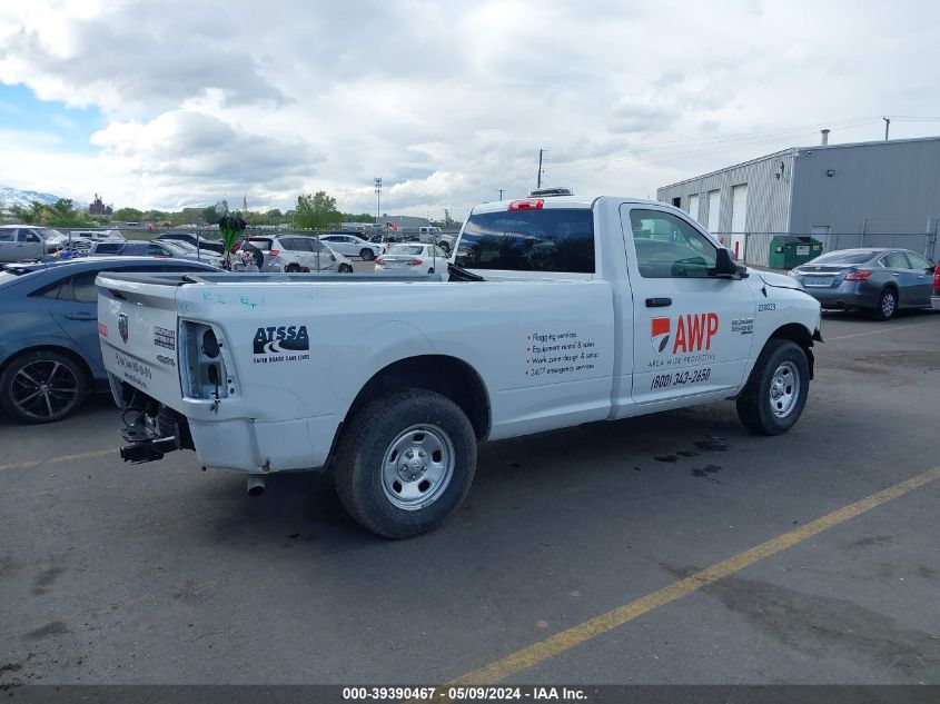 2022 Ram 1500 Classic Tradesman Regular Cab 4X4 8' Box VIN: 3C6JR7DG9NG440481 Lot: 39390467