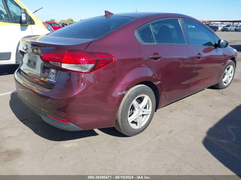 2018 Kia Forte Lx VIN: 3KPFK4A72JE190660 Lot: 39390471