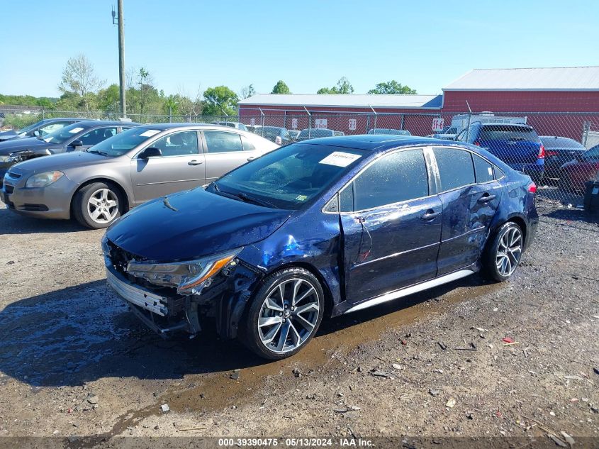 2020 Toyota Corolla Se VIN: 5YFP4RCE7LP028712 Lot: 39390475