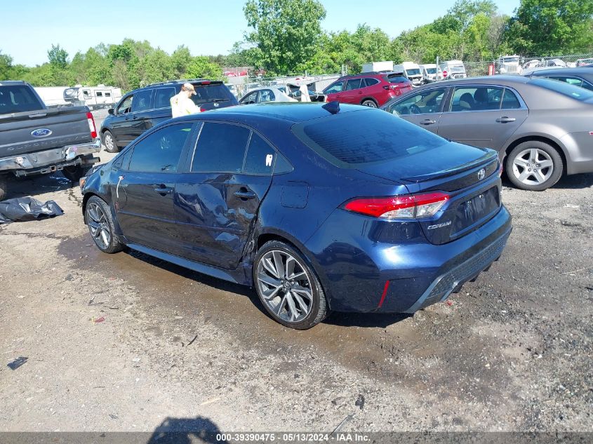 2020 Toyota Corolla Se VIN: 5YFP4RCE7LP028712 Lot: 39390475