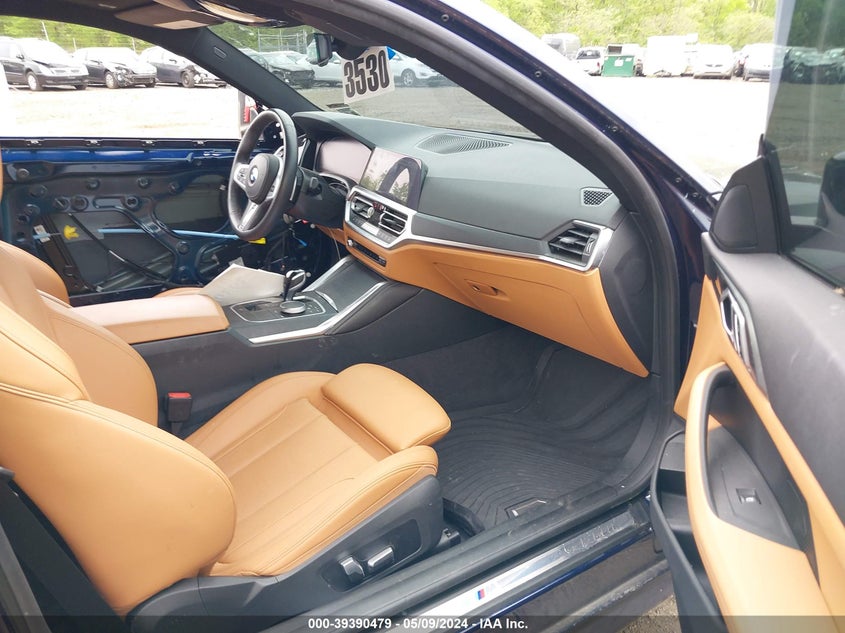 2022 BMW 430I xDrive VIN: WBA73AP09NCK24095 Lot: 39390479