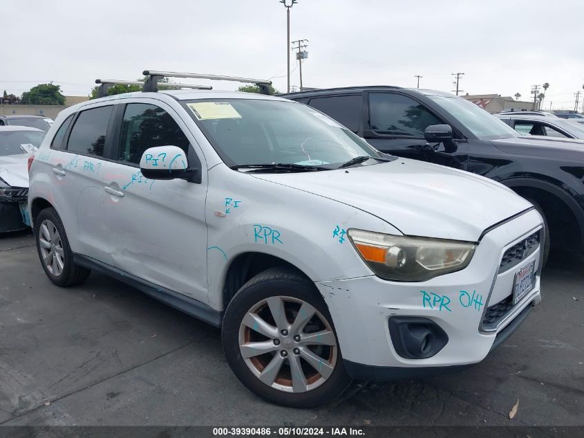 2013 Mitsubishi Outlander Sport Es VIN: 4A4AP3AU2DE006595 Lot: 39390486