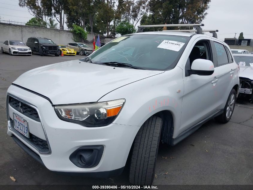 2013 Mitsubishi Outlander Sport Es VIN: 4A4AP3AU2DE006595 Lot: 39390486