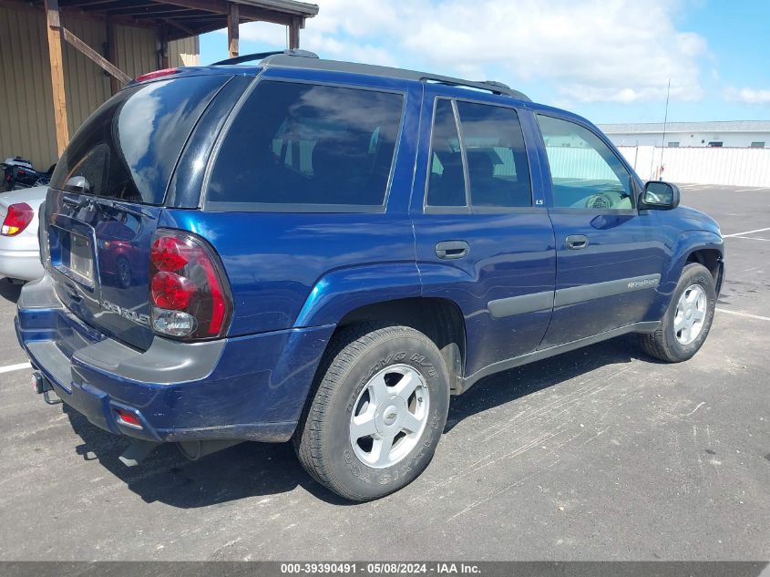 2003 Chevrolet Trailblazer Ls VIN: 1GNDT13S332387512 Lot: 39390491