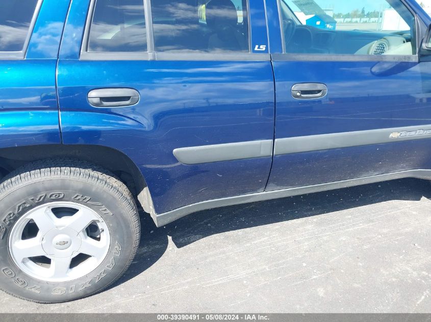 2003 Chevrolet Trailblazer Ls VIN: 1GNDT13S332387512 Lot: 39390491