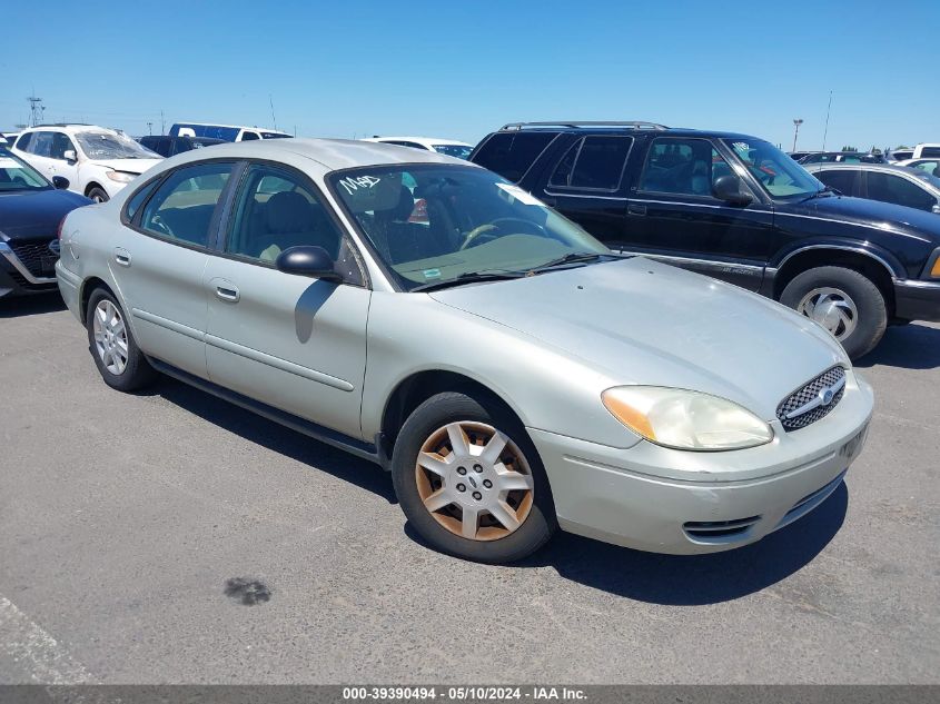 2007 Ford Taurus Se VIN: 1FAFP53U77A168116 Lot: 39390494