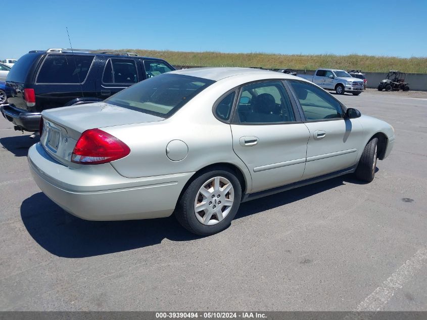 2007 Ford Taurus Se VIN: 1FAFP53U77A168116 Lot: 39390494