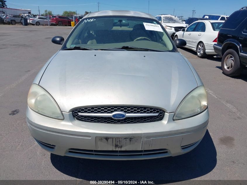 2007 Ford Taurus Se VIN: 1FAFP53U77A168116 Lot: 39390494