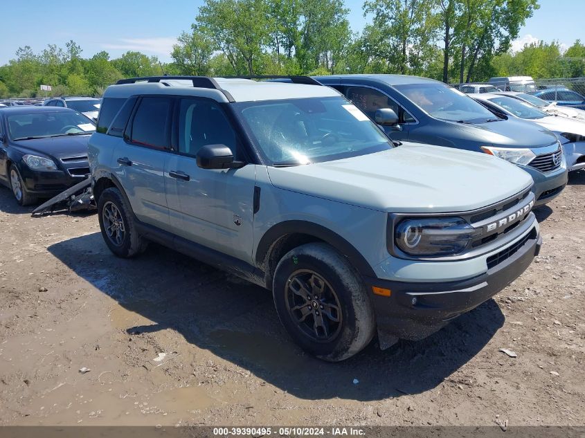 2021 Ford Bronco Sport Big Bend VIN: 3FMCR9B63MRB25911 Lot: 39390495