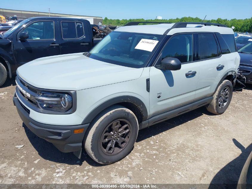 2021 Ford Bronco Sport Big Bend VIN: 3FMCR9B63MRB25911 Lot: 39390495