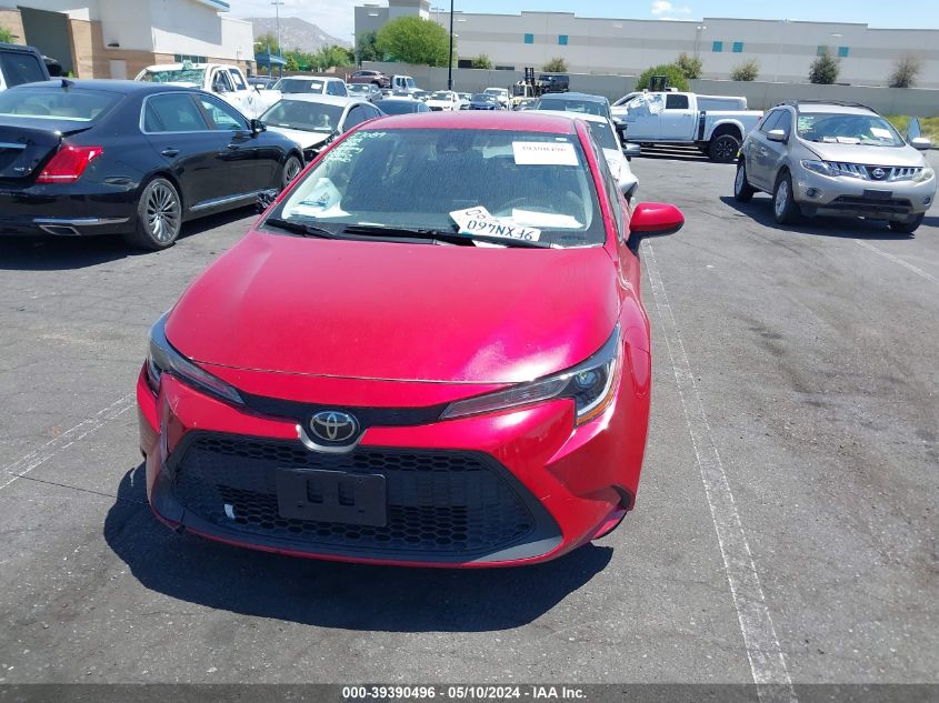 2020 Toyota Corolla Le VIN: JTDEPRAE6LJ114258 Lot: 39390496