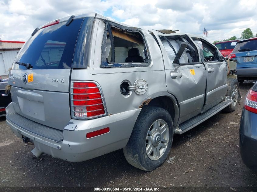 2004 Mercury Mountaineer VIN: 4M2DU86W94ZJ29432 Lot: 39390504