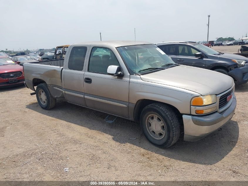 2000 GMC Sierra 1500 Sle VIN: 2GTEC19T3Y1297281 Lot: 39390505