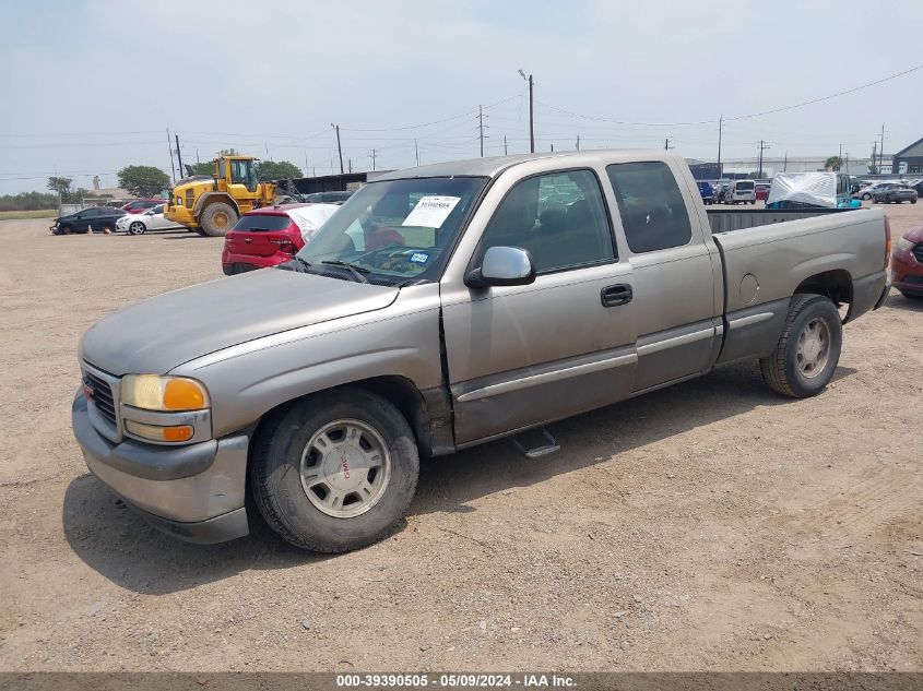 2000 GMC Sierra 1500 Sle VIN: 2GTEC19T3Y1297281 Lot: 39390505