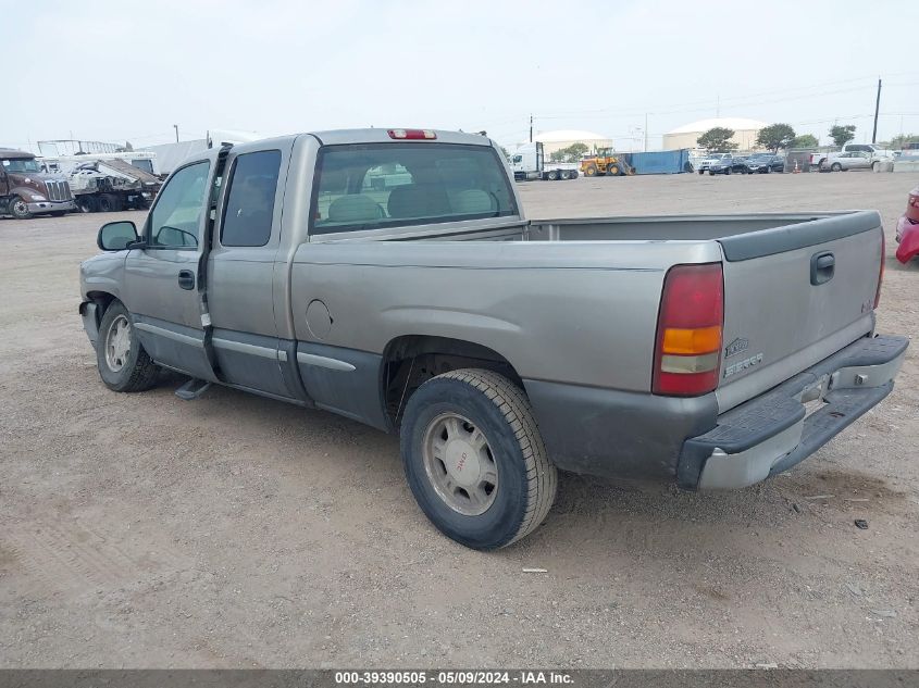 2000 GMC Sierra 1500 Sle VIN: 2GTEC19T3Y1297281 Lot: 39390505