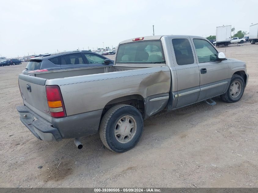 2000 GMC Sierra 1500 Sle VIN: 2GTEC19T3Y1297281 Lot: 39390505