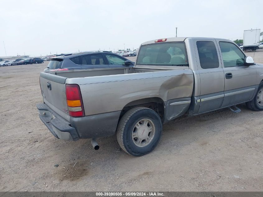 2000 GMC Sierra 1500 Sle VIN: 2GTEC19T3Y1297281 Lot: 39390505