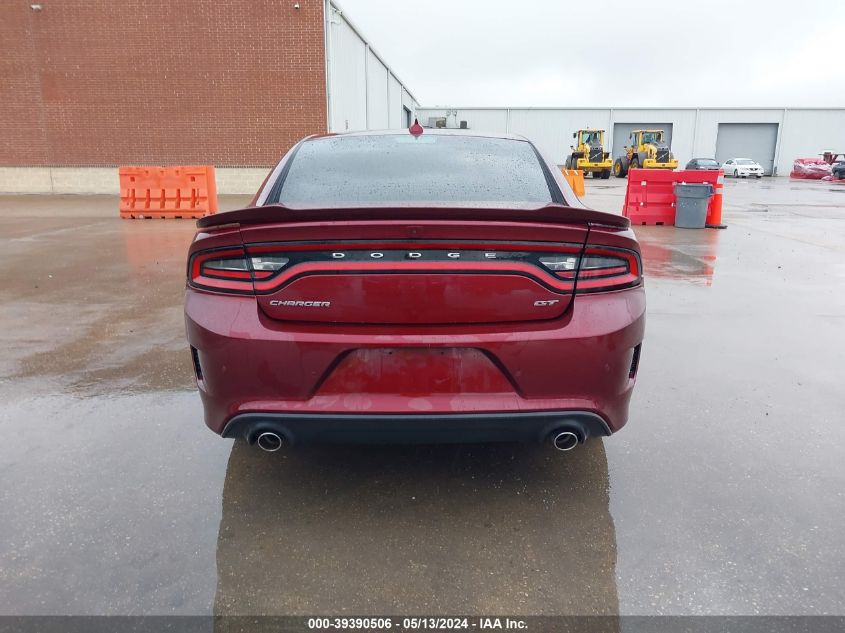 2019 Dodge Charger Gt Rwd VIN: 2C3CDXHG9KH705426 Lot: 39390506