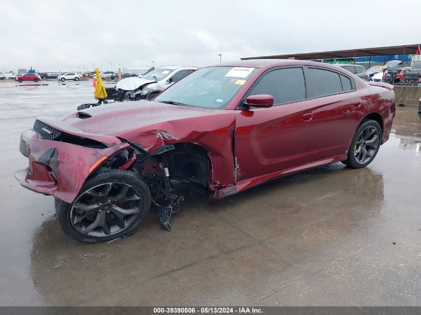 2019 Dodge Charger Gt Rwd VIN: 2C3CDXHG9KH705426 Lot: 39390506