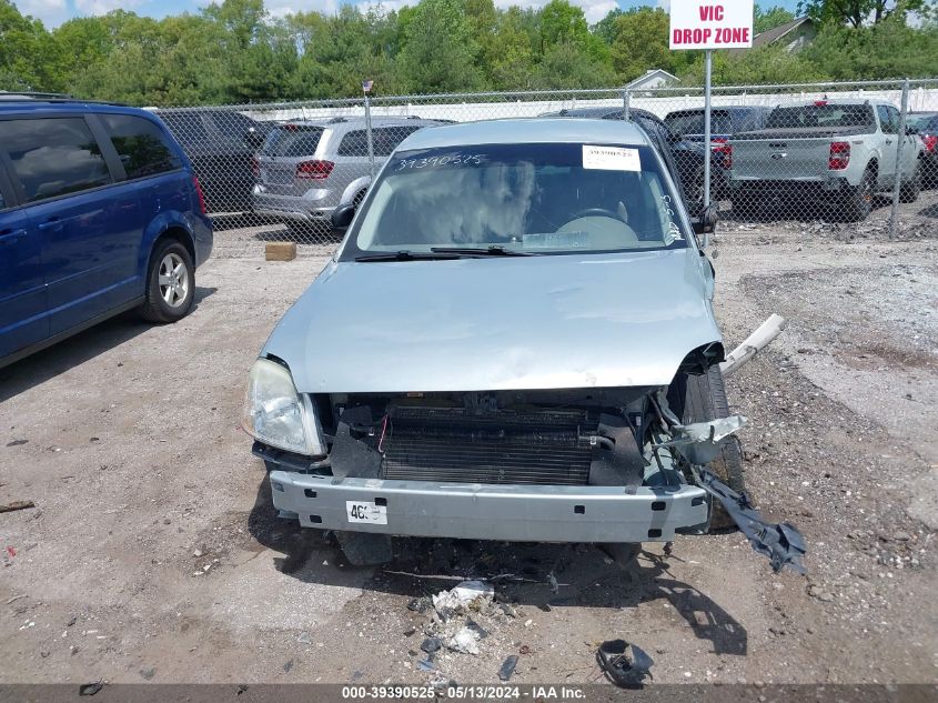 2007 Mercury Montego Premier VIN: 1MEHM42117G611739 Lot: 39390525