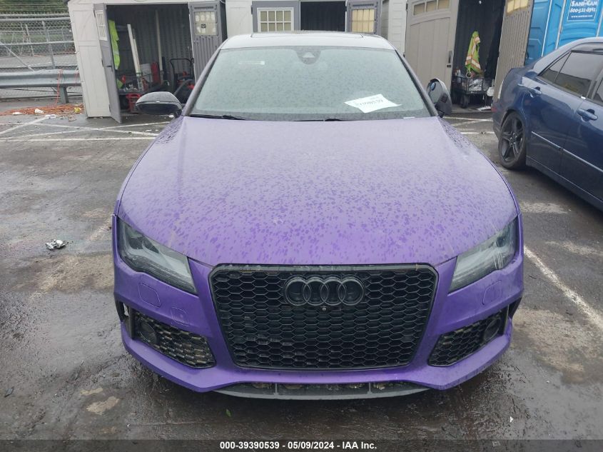 2015 Audi Rs 7 4.0T Prestige VIN: WUAW2AFCXFN900737 Lot: 39390539