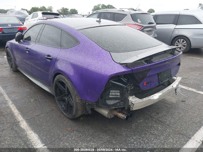 2015 AUDI RS 7 4.0T PRESTIGE WUAW2AFCXFN900737