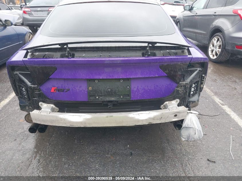 2015 AUDI RS 7 4.0T PRESTIGE WUAW2AFCXFN900737