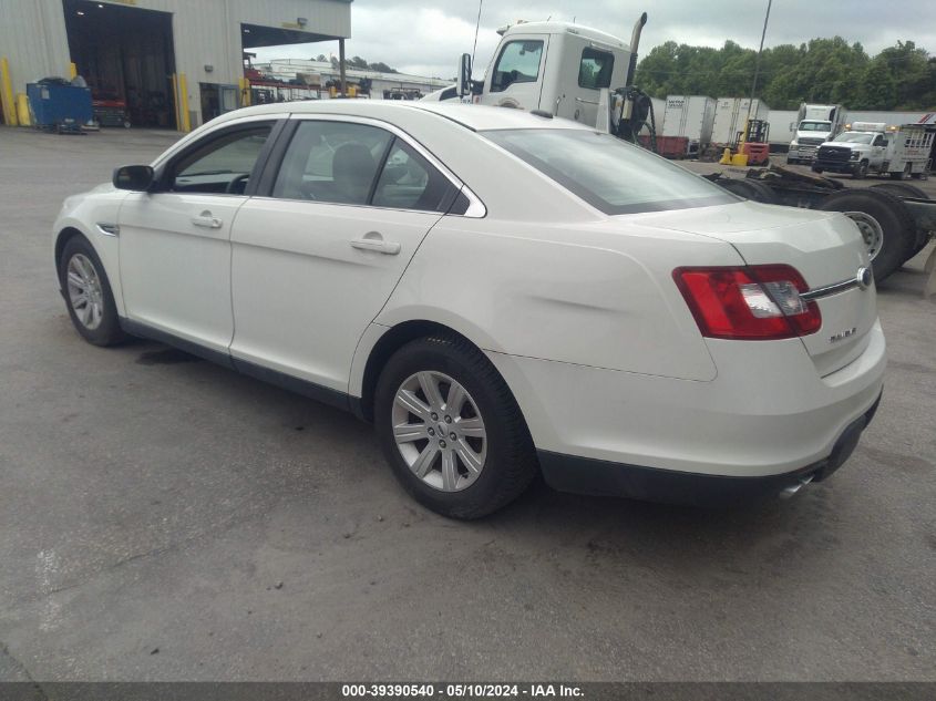 2011 Ford Taurus Se VIN: 1FAHP2DW3BG117810 Lot: 39390540