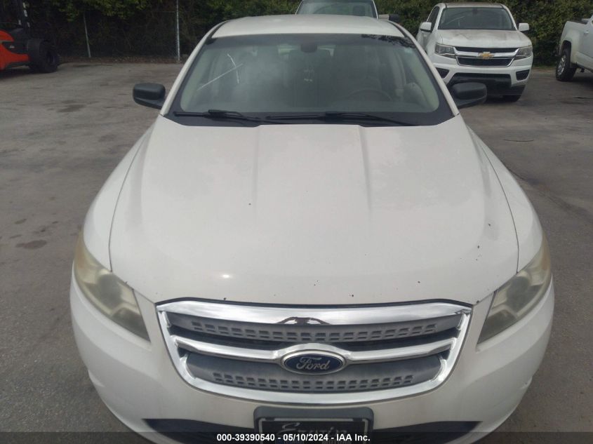 2011 Ford Taurus Se VIN: 1FAHP2DW3BG117810 Lot: 39390540