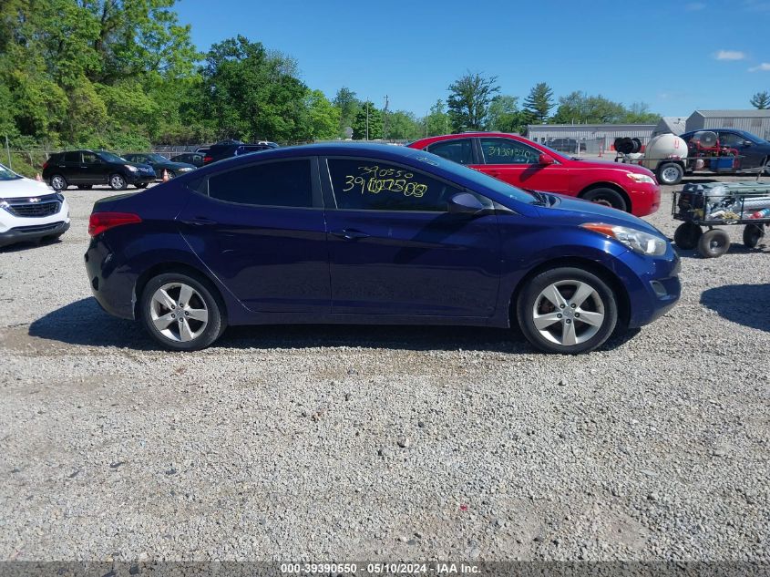 2011 Hyundai Elantra Gls VIN: 5NPDH4AE6BH015362 Lot: 39390550