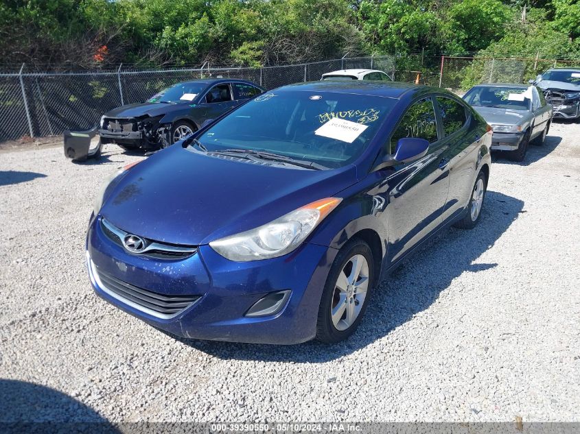 2011 Hyundai Elantra Gls VIN: 5NPDH4AE6BH015362 Lot: 39390550