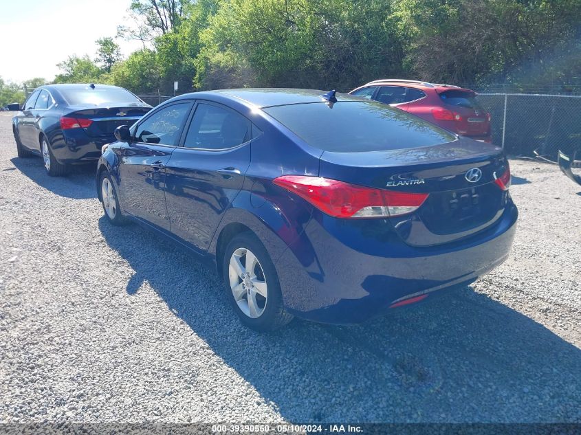 2011 Hyundai Elantra Gls VIN: 5NPDH4AE6BH015362 Lot: 39390550