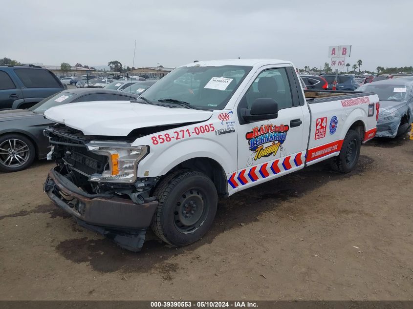 2018 Ford F-150 Xl VIN: 1FTMF1CB8JKE37558 Lot: 39390553