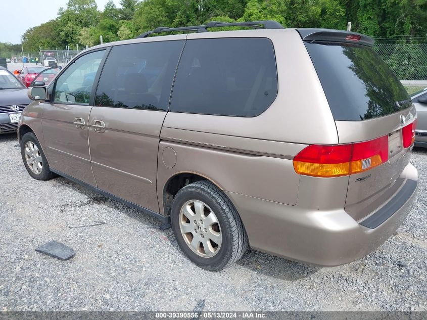 2003 Honda Odyssey Ex-L VIN: 5FNRL18973B008044 Lot: 39390556