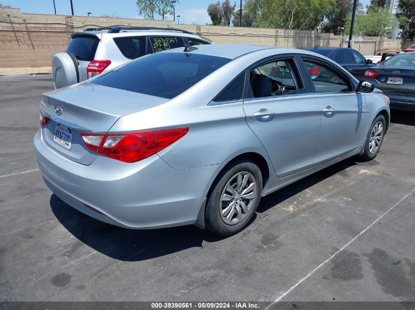 2013 Hyundai Sonata Gls VIN: 5NPEB4AC2DH580974 Lot: 39390561