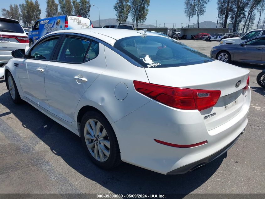 2015 Kia Optima Lx VIN: KNAGM4A76F5618180 Lot: 39390569