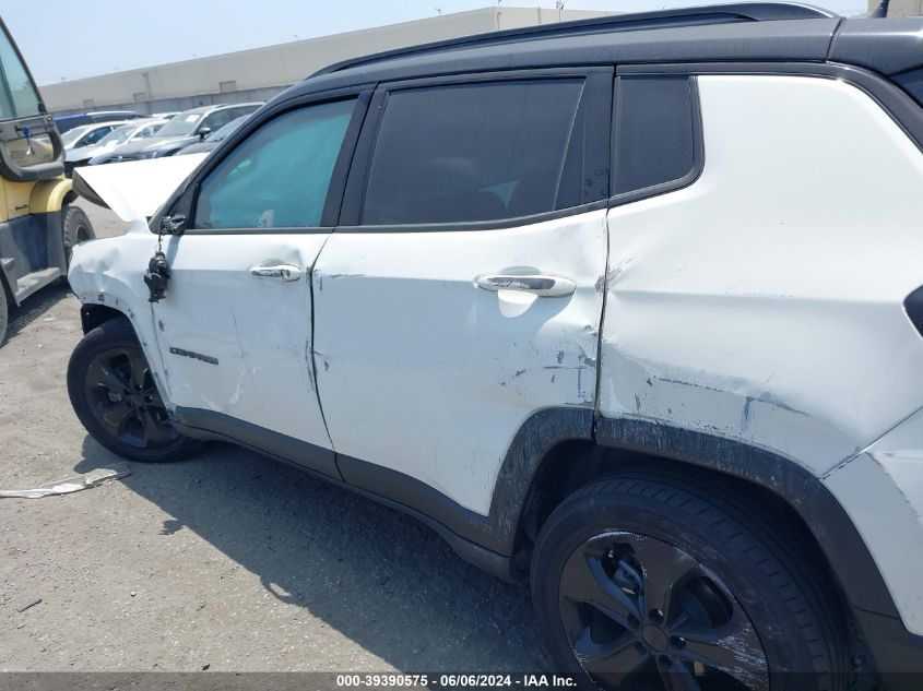 2019 Jeep Compass Altitude Fwd VIN: 3C4NJCBB9KT782534 Lot: 39390575