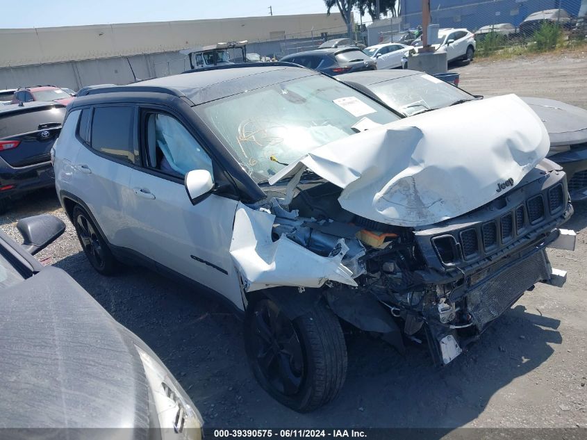 2019 Jeep Compass Altitude Fwd VIN: 3C4NJCBB9KT782534 Lot: 39390575