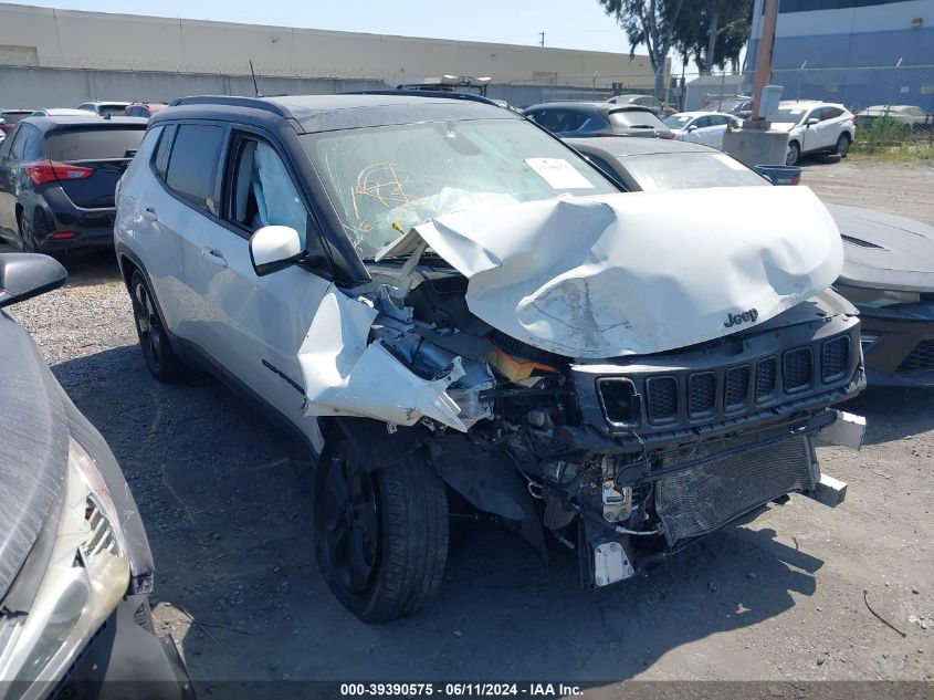 2019 Jeep Compass Altitude Fwd VIN: 3C4NJCBB9KT782534 Lot: 39390575